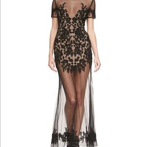 FOR LOVE AND LEMONS - Lace/mesh Dress